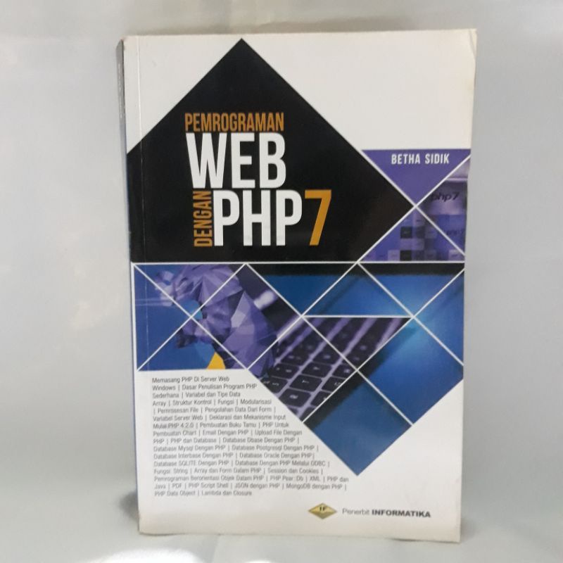 Jual Buku Pemrograman Web Dengan Php 7 | Shopee Indonesia