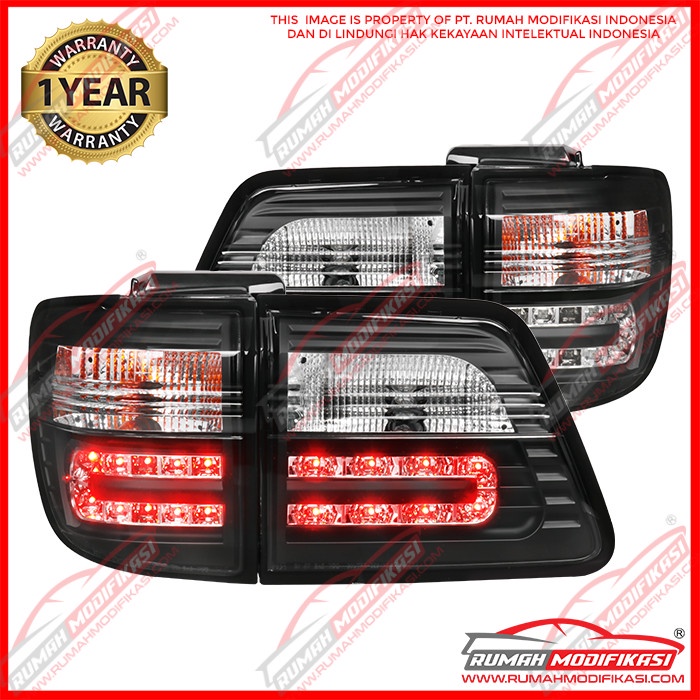 Jual Stop Lamp Fortuner Sonar Led Black Jdm Shopee