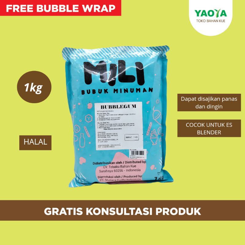 Jual Mili Bubuk Minuman Kg Bubble Gum Shopee Indonesia