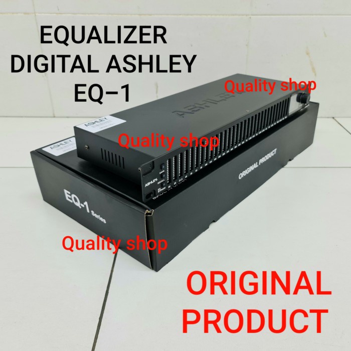 Jual Equalizer Equaliser Digital Ashley Eq1 Eq 1 Original Ashley