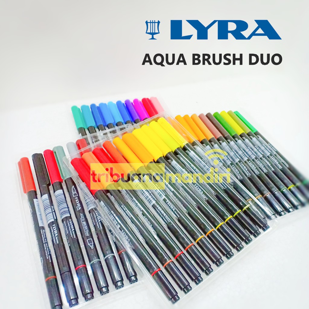 LYRA Aqua Brush Duo - Brush Pen (satuan)