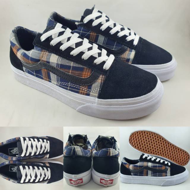 Vans old on sale skool plaid mix