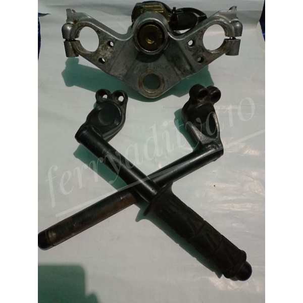 Jual Stang stir kawasaki athlete original set segitiga T atas | Shopee ...