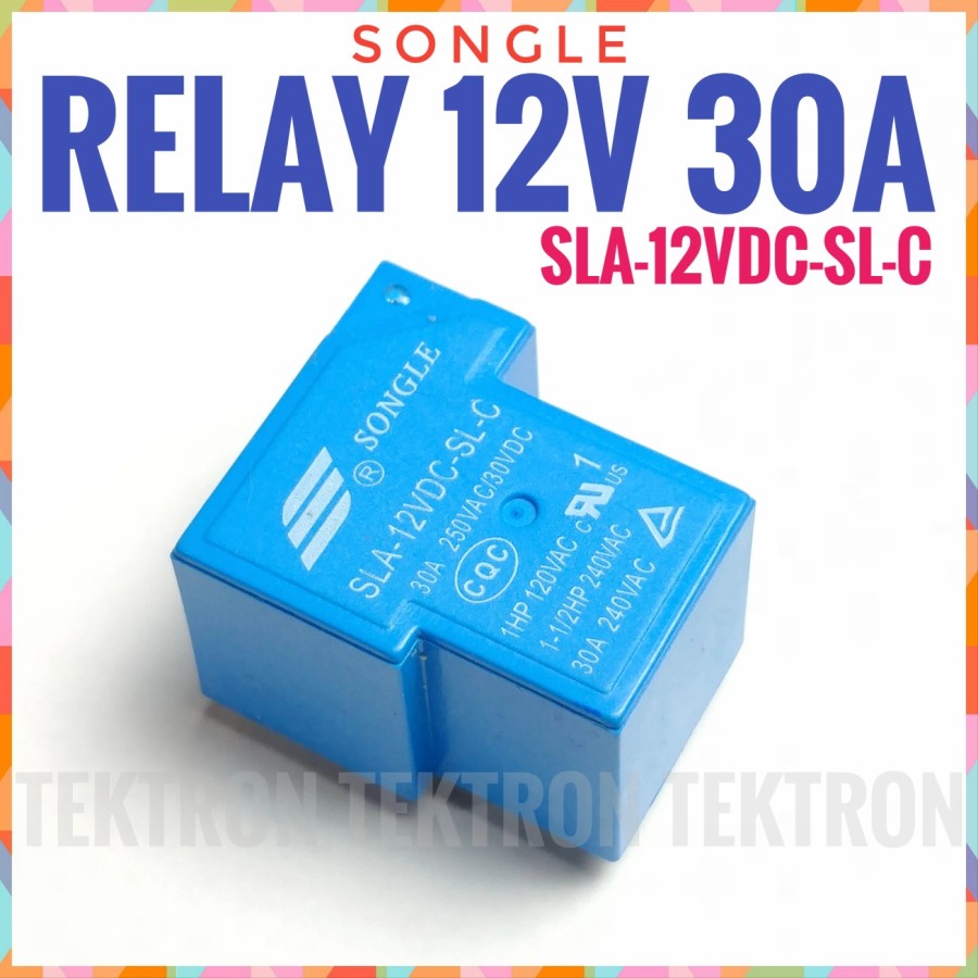 Jual Songle Sla Vdc Sl C Relay Vdc Spdt V A Relai Pin Shopee Indonesia