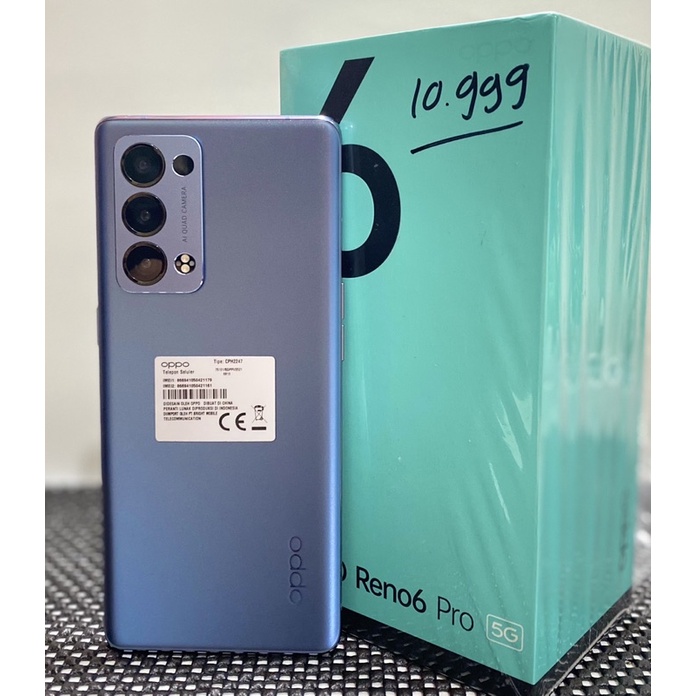 Jual Oppo Reno 6 Pro 5g 12256gb Second Fullset Like New Shopee Indonesia 6100