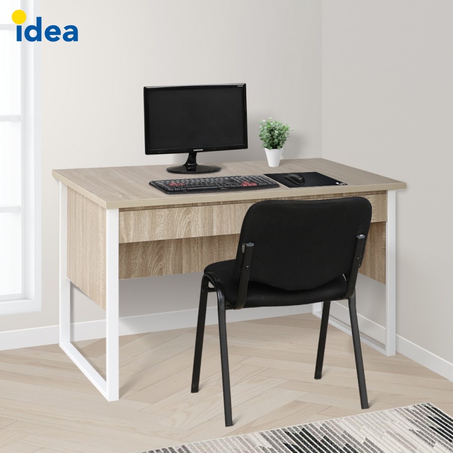 Jual IDEA Furniture Meja Kerja Meja Belajar Workstation Kayu Modern ...