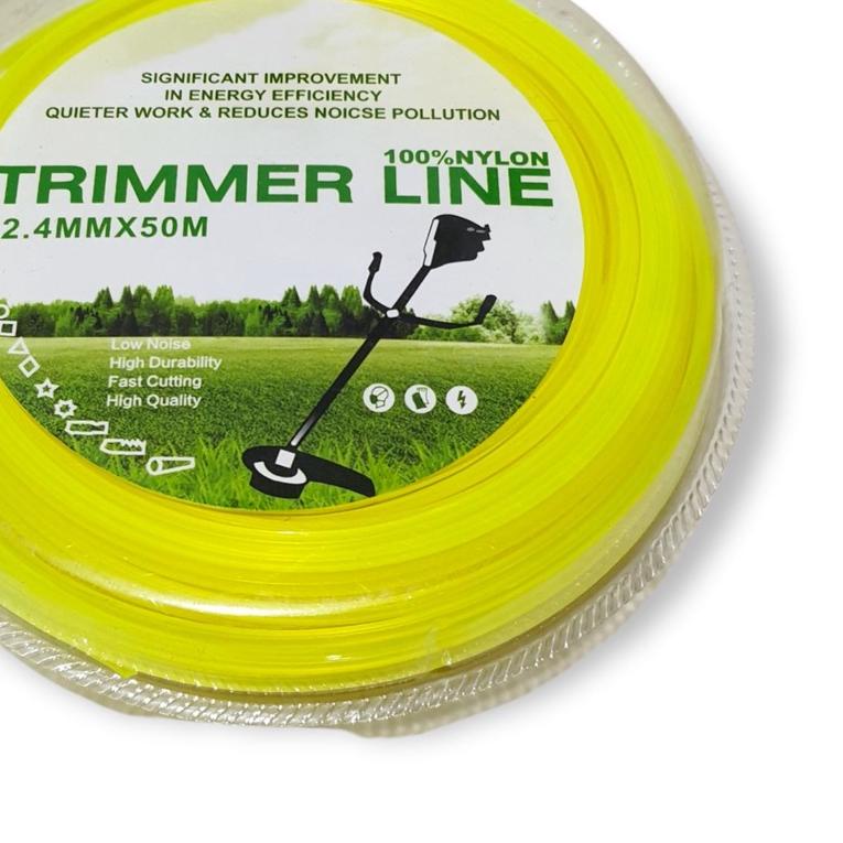 Jual Tali Senar Nylon Mesin Potong Rumput 50 meter Trim Line | Shopee ...