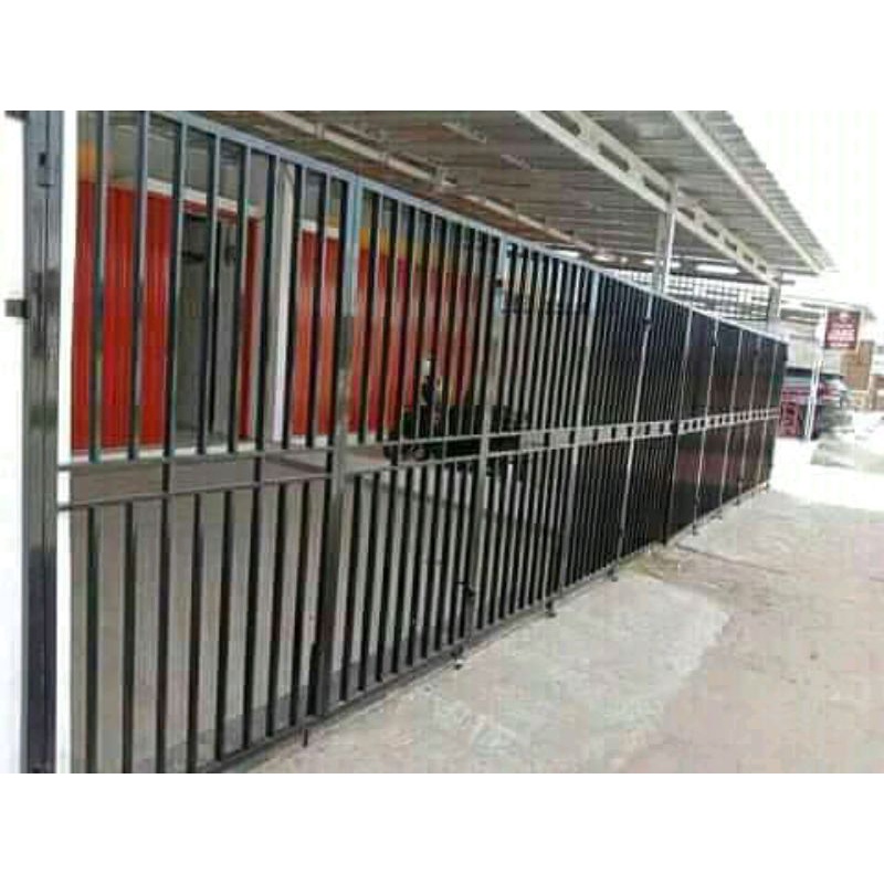 Jual PINTU PAGAR RUMAH MINIMALIS / PINTU DORONG MURAH BERKUALITAS