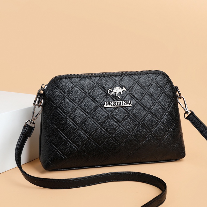 Jual TAS SELEMPANG WANITA KULIT PREMIUM MEENA TA592B5 FASHION HITAM