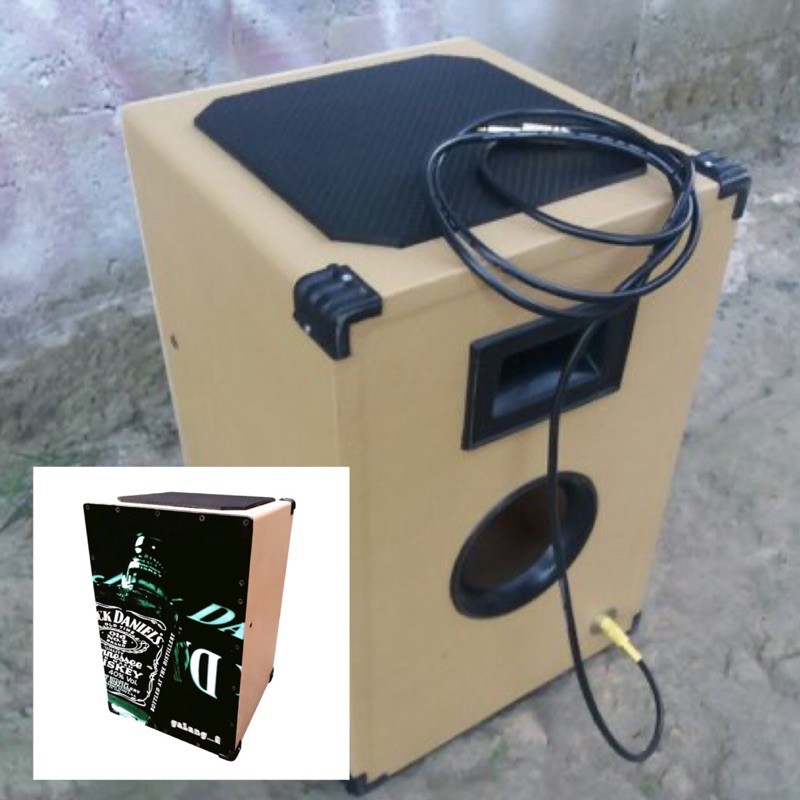 Jual Electric Cajon Electric Drumbox With Desain Custom Shopee Indonesia