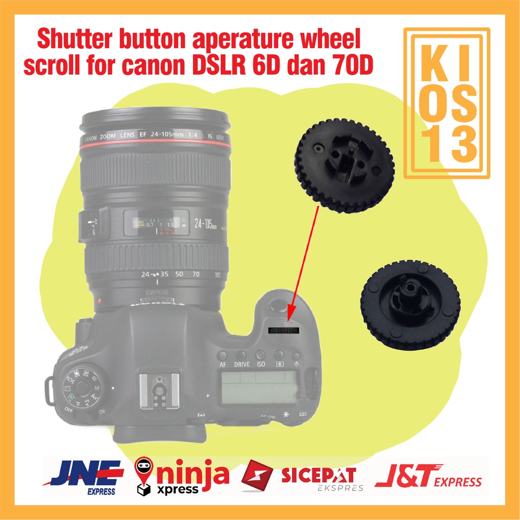 Jual Shutter Release Button Aperture Wheel Turntable Dial Speed Tombol