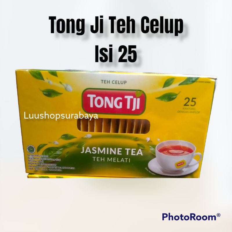 Jual Tong Tji Tongji Teh Celup Jasmine Isi 25 Kantung Celup Shopee