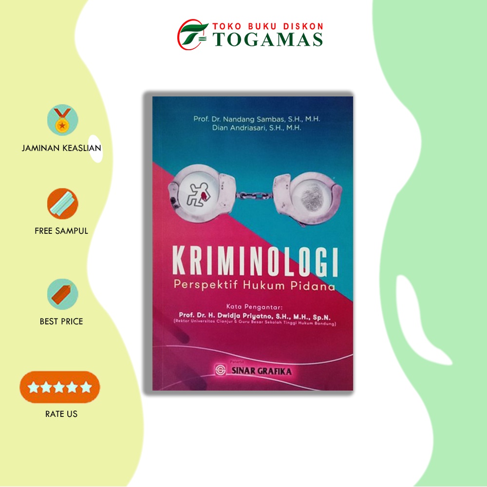 Jual Kriminologi (Perspektif Hukum Pidana) | Shopee Indonesia