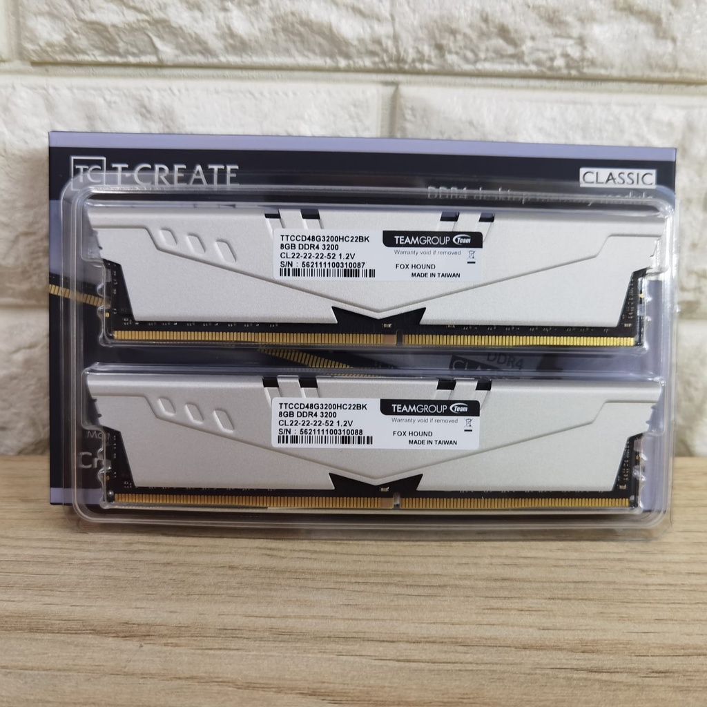 Jual Team T-Create Classic DDR4 16GB ( 2x8GB) | 32GB Kit ( 2x16GB