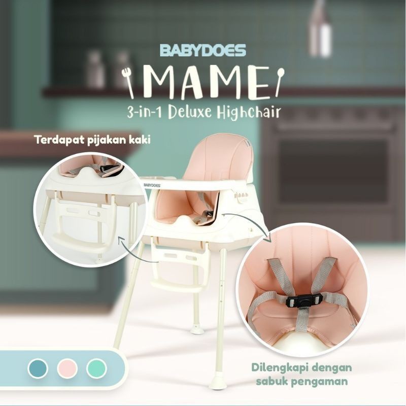 Babydoes high chair hot sale