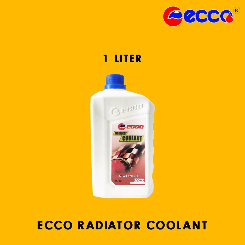 Jual Air Radiator Coolant ECCO 1l | Shopee Indonesia