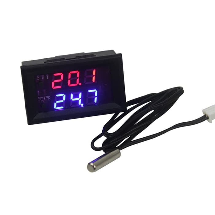 Jual Digital LED Thermostat Relay Temperature Controller with Sensor ...