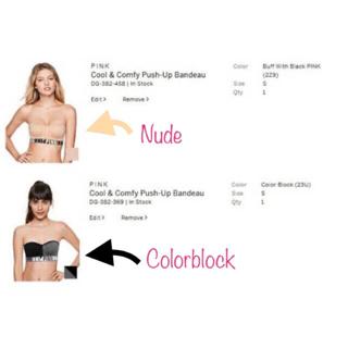 Victoria & # 39; Rahasia Pink Push Up Bra, Wear Indonesia