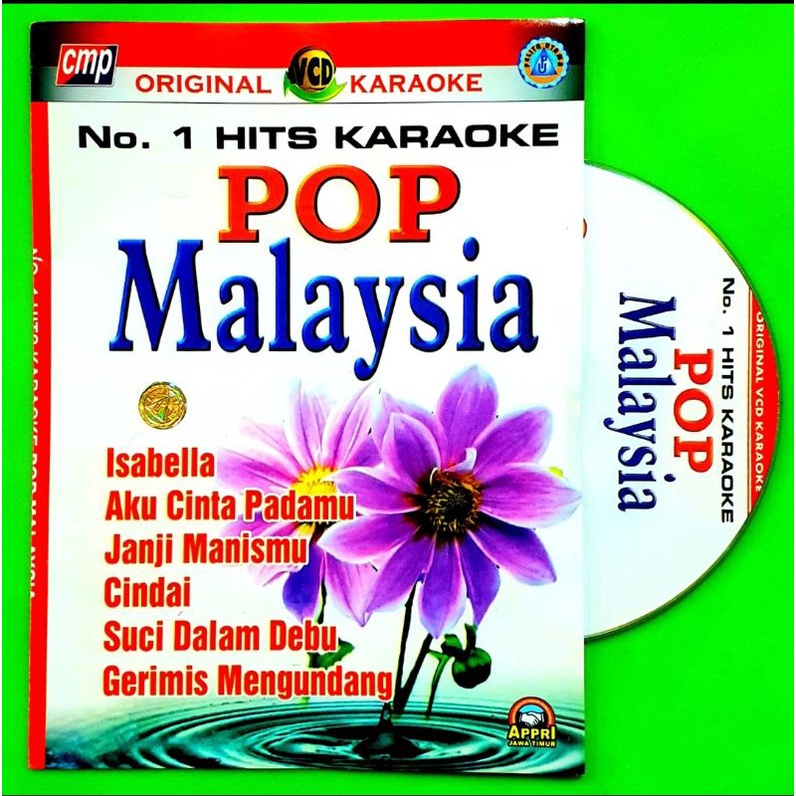 Jual KASET VCD ORIGINAL KARAOKE LAGU POP MALAYSIA TERBARU - KASET VCD