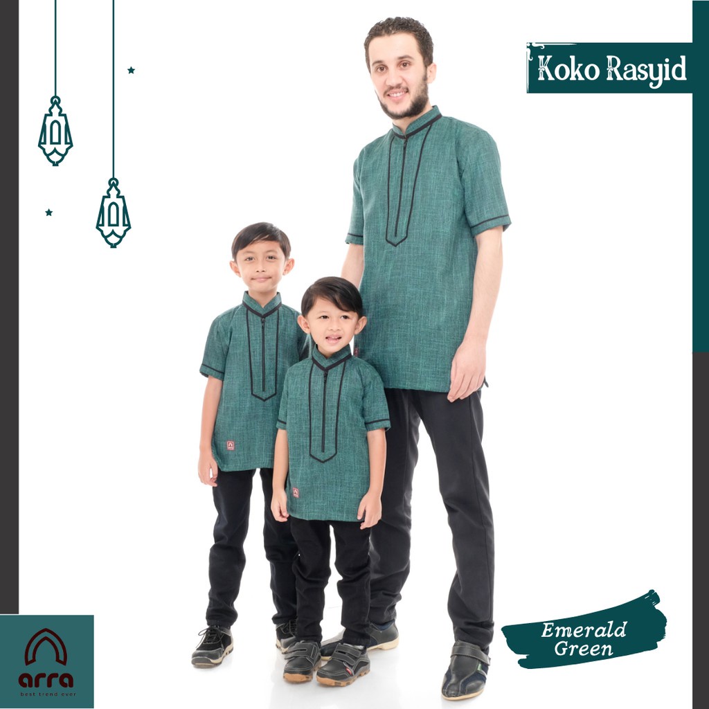 Jual Arra Koko Pakistan Rasyid Kids (Couple ayah dan anak) | Shopee ...