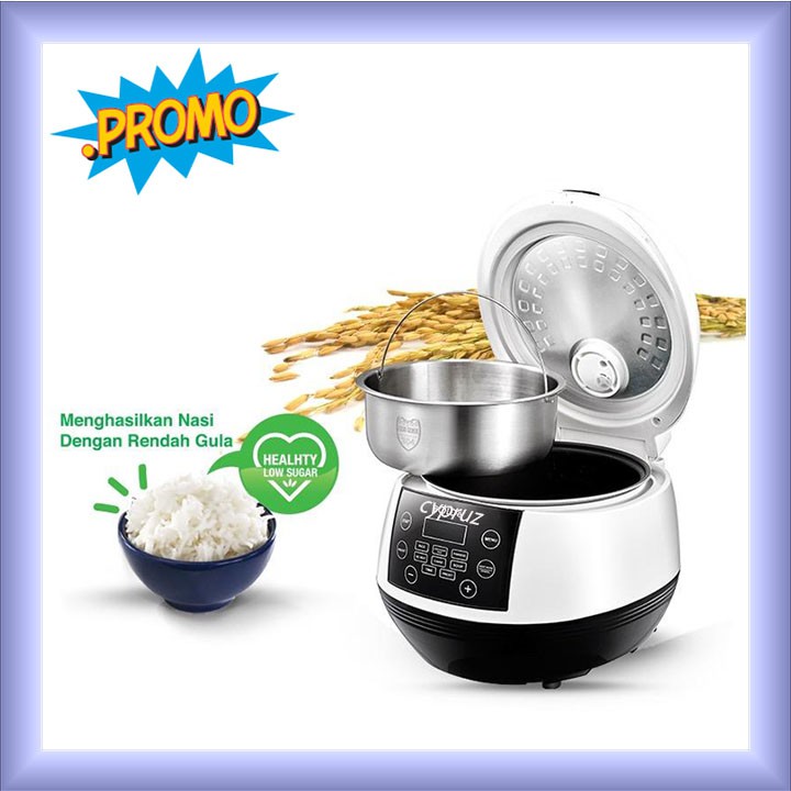 Jual Rice Cooker Rendah Gula Magic Com Digital Cypruz Less Sugar
