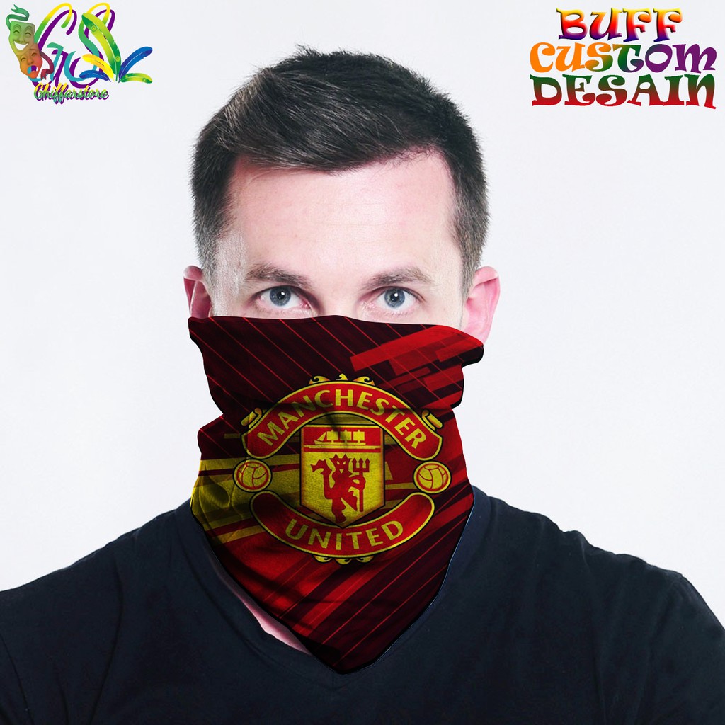 Jual BUFF MASKER CUSTOM ART MANCHESTER UNITED TERBARU/TERKEREN | Shopee ...