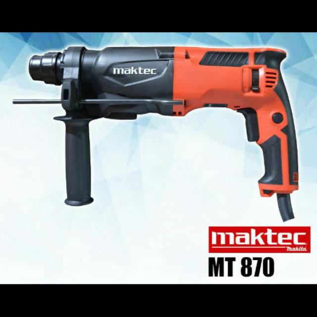 Jual Mesin Bor Beton Bor Rotary Hammer SDS MAKTEC MT870 MT 870