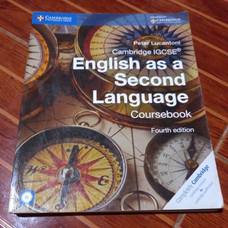 Jual Cambridge IGCSE ENGLISH as a Second Language Coursebook + Workbook ...