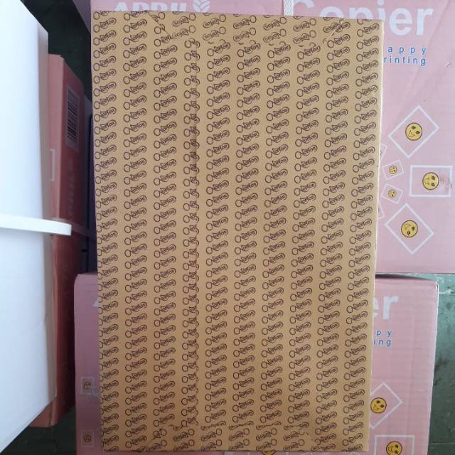 Jual KERTAS BURAM STENSIL KORAN / KERTAS UBI UKURAN F4 (1 RIM) | Shopee ...