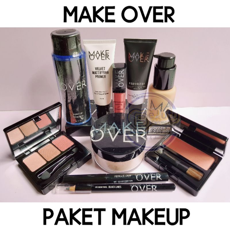 Jual [10 Item] PAKET MAKE UP MAKE OVER UNTUK SESERAHAN Kosmetik Murah