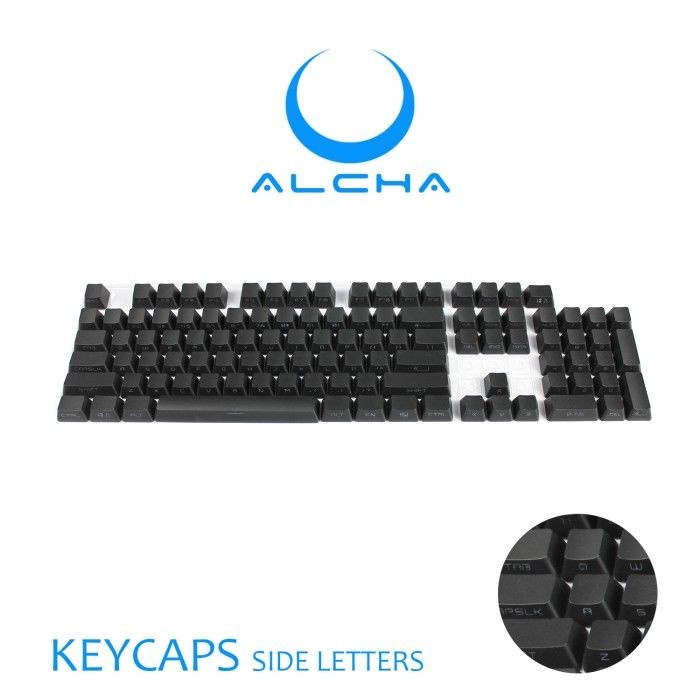 Jual ALCHA KEYCAPS PBT SIDE LETTERS DOUBLE SHOT MECHANICAL KEYBOARD ...