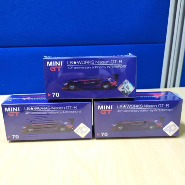 MINI GT x INTERSPORT 1/64 #70 Nissan GT-R LB Works Type 2