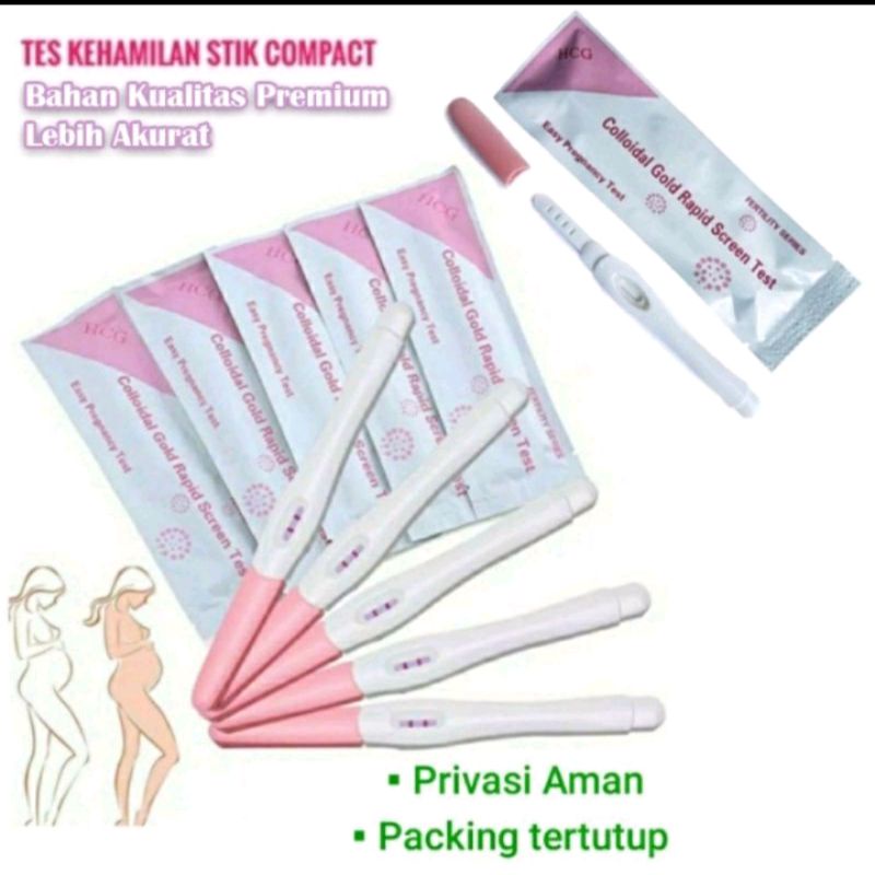Jual TestPack COLLOIDAL Stik Compact HCG Test Pack Tespek Alat Tes ...