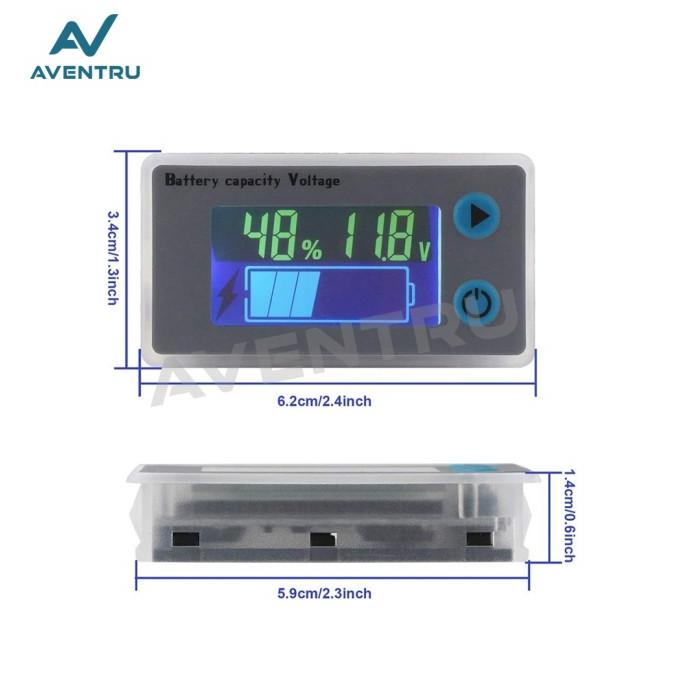 Jual Battery Capacity Voltage Tester Kapasitas Baterai ACCU Aki 12V 24V