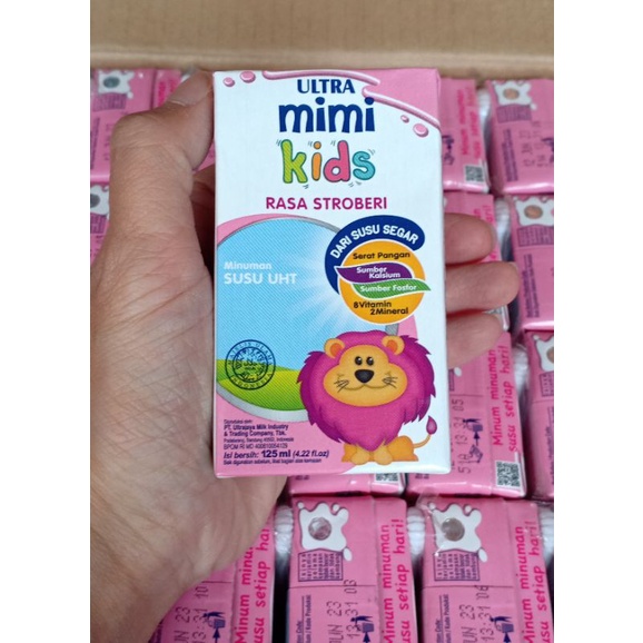 Jual agen distributor minuman ringan susu uht ultra mimi kids rasa