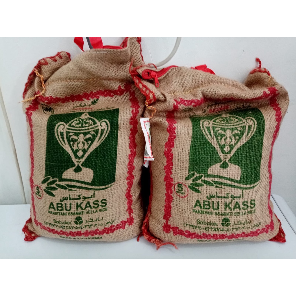Jual Beras Basmati Abu Kass Pakistan 5kg Original Import | Shopee Indonesia