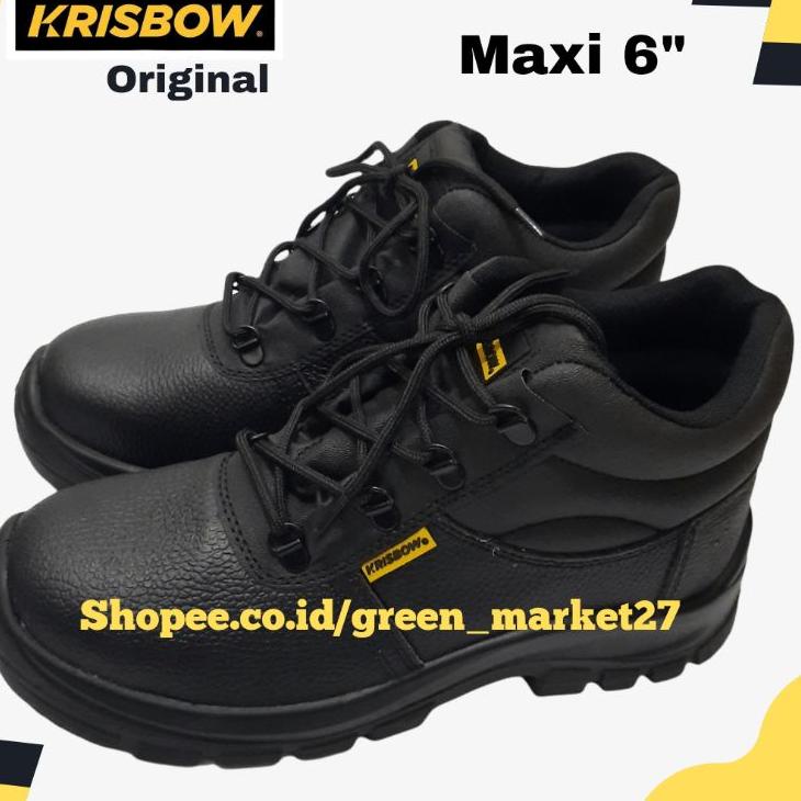 Jual Artt0t4f Krisbow Safety Shoes Sepatu Safety Krisbow Maxi 6 Shopee Indonesia