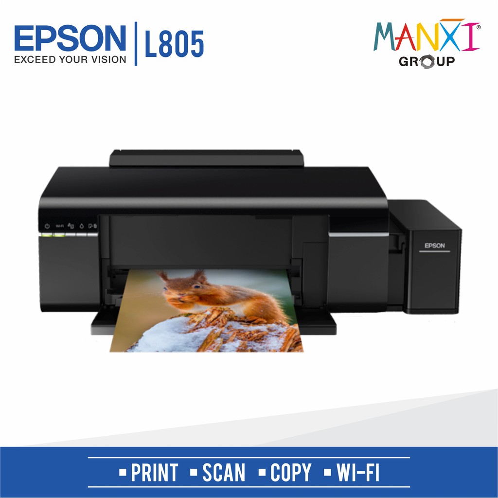Jual Printer Epson L805 Print Photo Wifi Ink Tank Epson L 805 Original ...