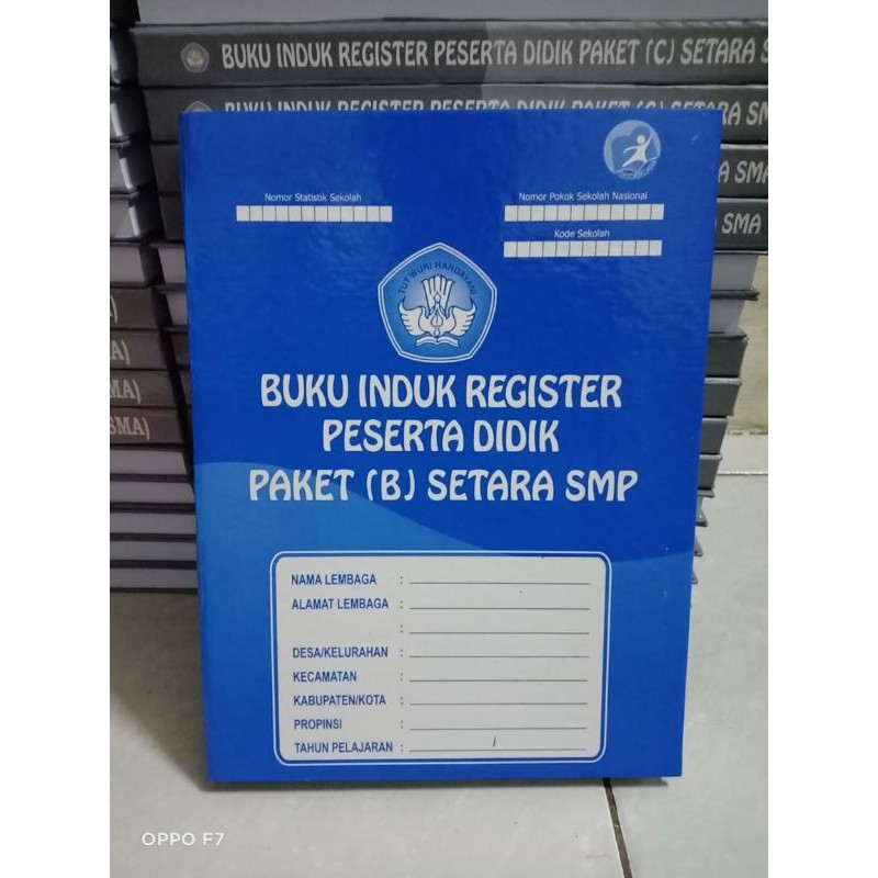 Jual Buku Induk Register Peserta Didik Siswa Paket B Setara SMP Terbaru ...