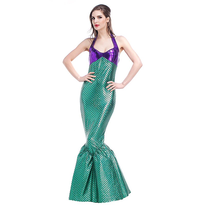 Jual Import Vashejiang Sexy Women Mermaid Tail Costume Adult Romantic Beauty Sea Maid Princess 