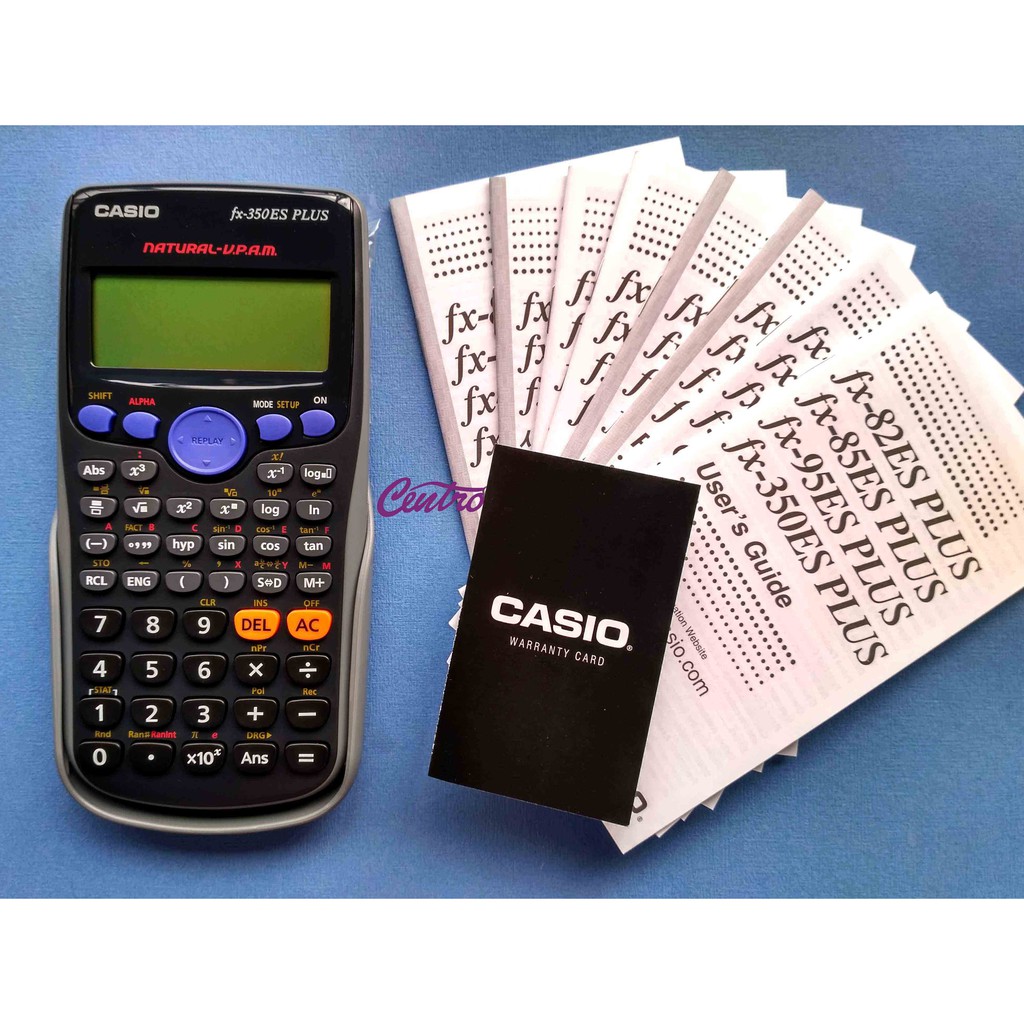 Jual Casio Scientific Calculator Fx-350ES PLUS / Kalkulator Saintifik ...