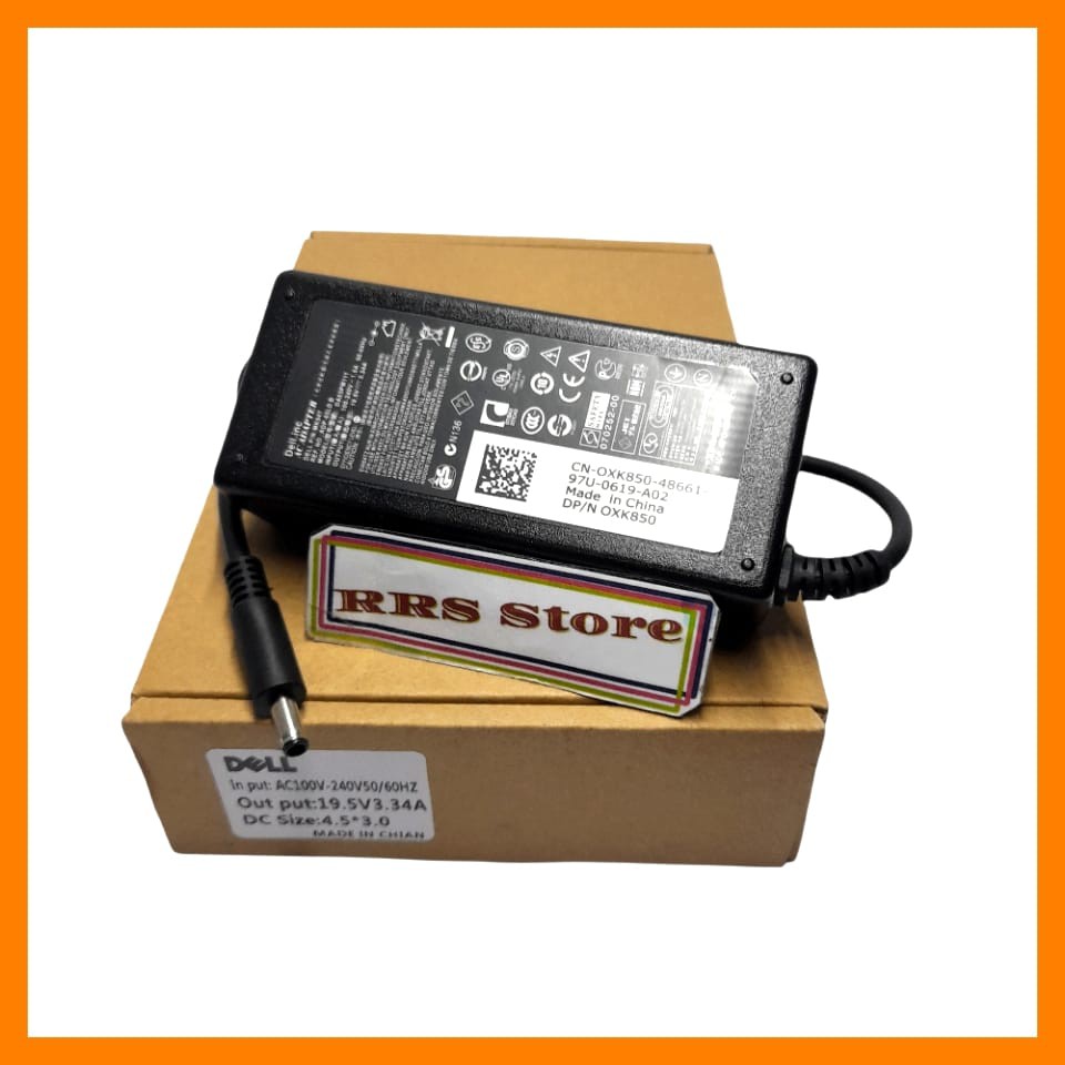 Chargeur Dell LA65NS2-01 – 19,5V 3.34A Testé Et Garanti 30 Jours