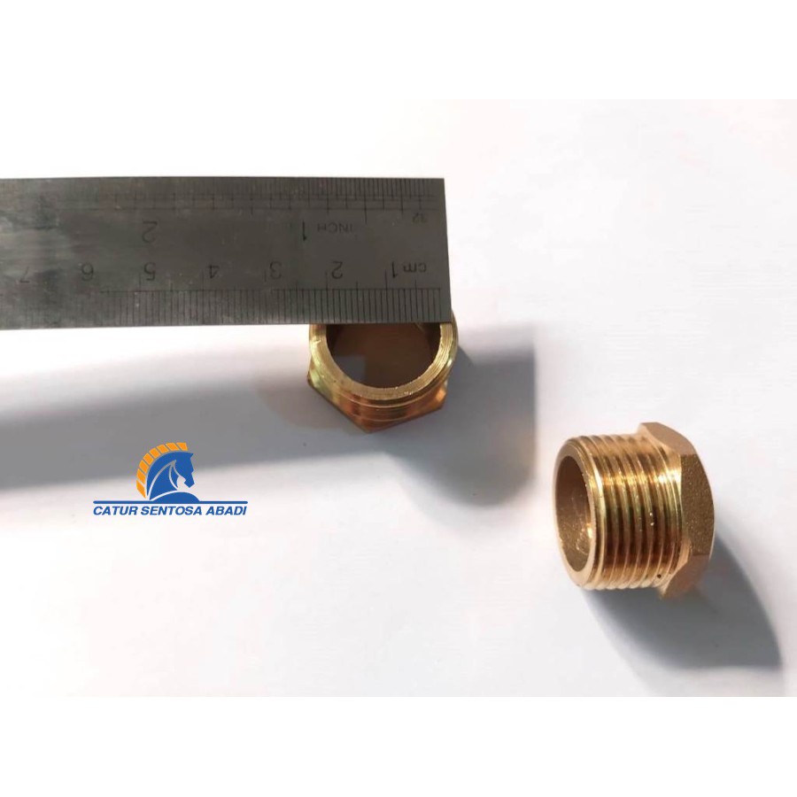 Jual CTR Fokring Neppel Nepel Fitting Sambungan Operan 3/4