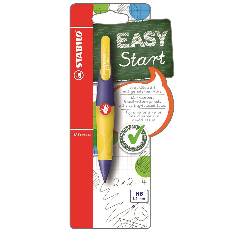 Jual STABILO EASYergo 1.4 yellow pensil mekanis ergonomis pupil ...