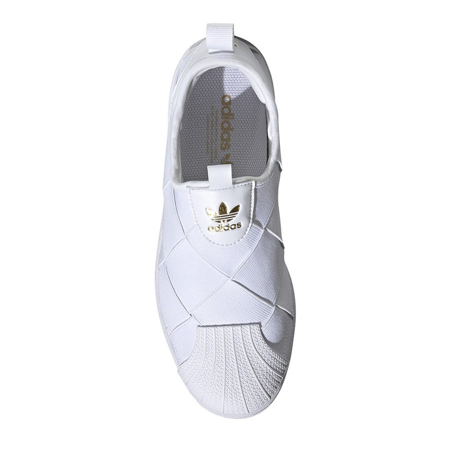 adidas gazelle silver green womens adidas Originals Wmns Superstar Slip On 'Cloud White'