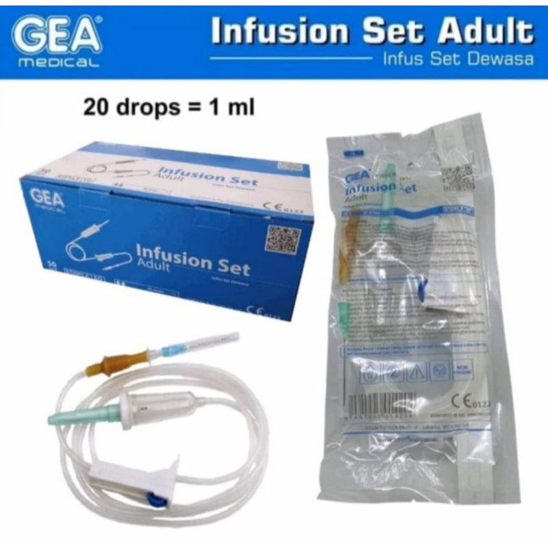 Jual Selang Infu set / Infu sion set GEA ( Eceran Per Pc ) Anak ...
