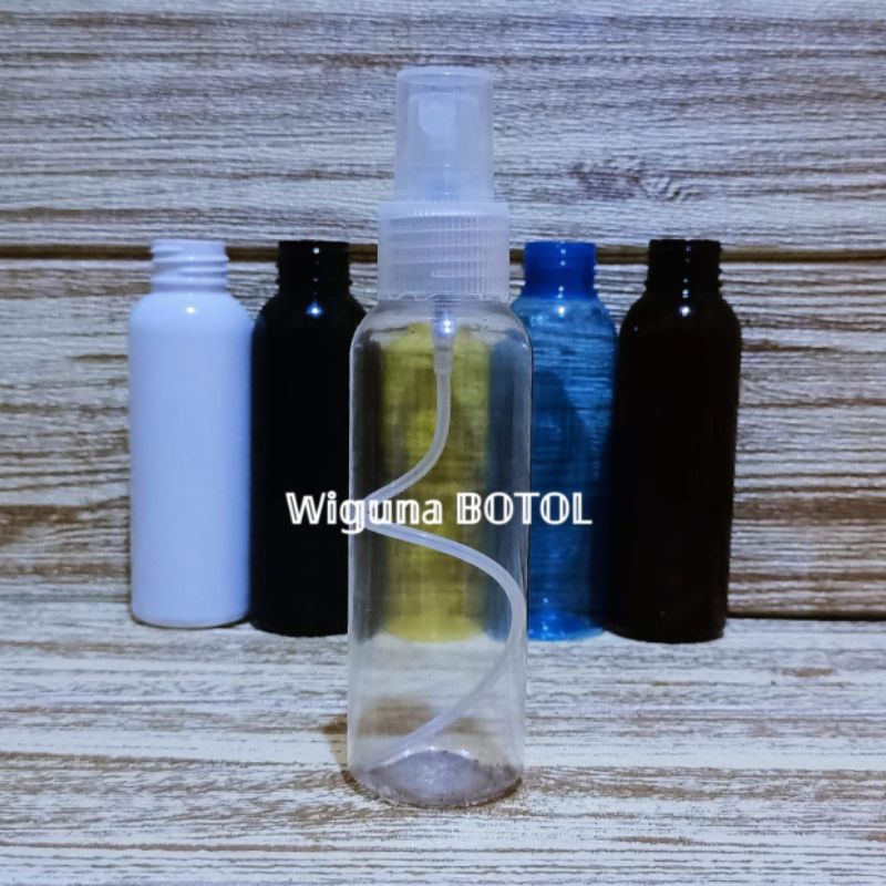 Jual Botol Spray 100ml / Botol 100ml Tutup Spray Natural / Botol Spray ...