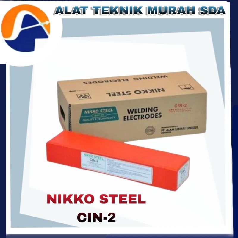 Jual Kawat Las Ancuran Besi Cor Nikko Steel CIN-1 / CIN 2 Per 1KG ...