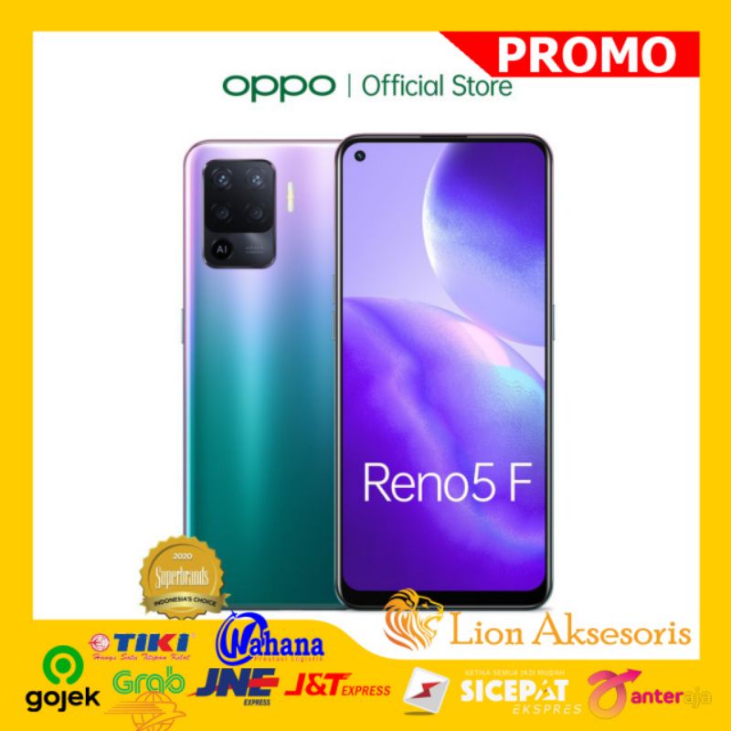 Jual Oppo Reno 5F Ram 8/128Gb Rom Garansi Resmi Oppo Seindonesia ...