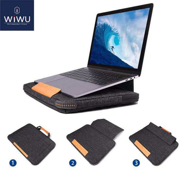 Jual Wiwu Tas Laptop Sleeve Case Ergonomic Stand for Laptop 15.4 Inch ...